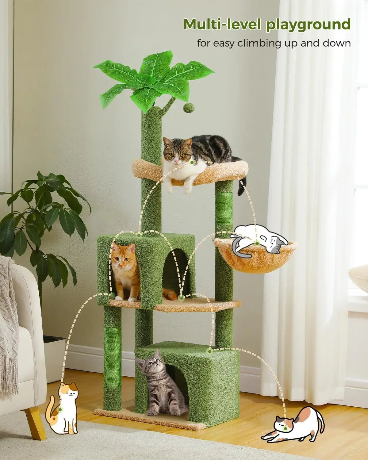 Cactus Cat Tree