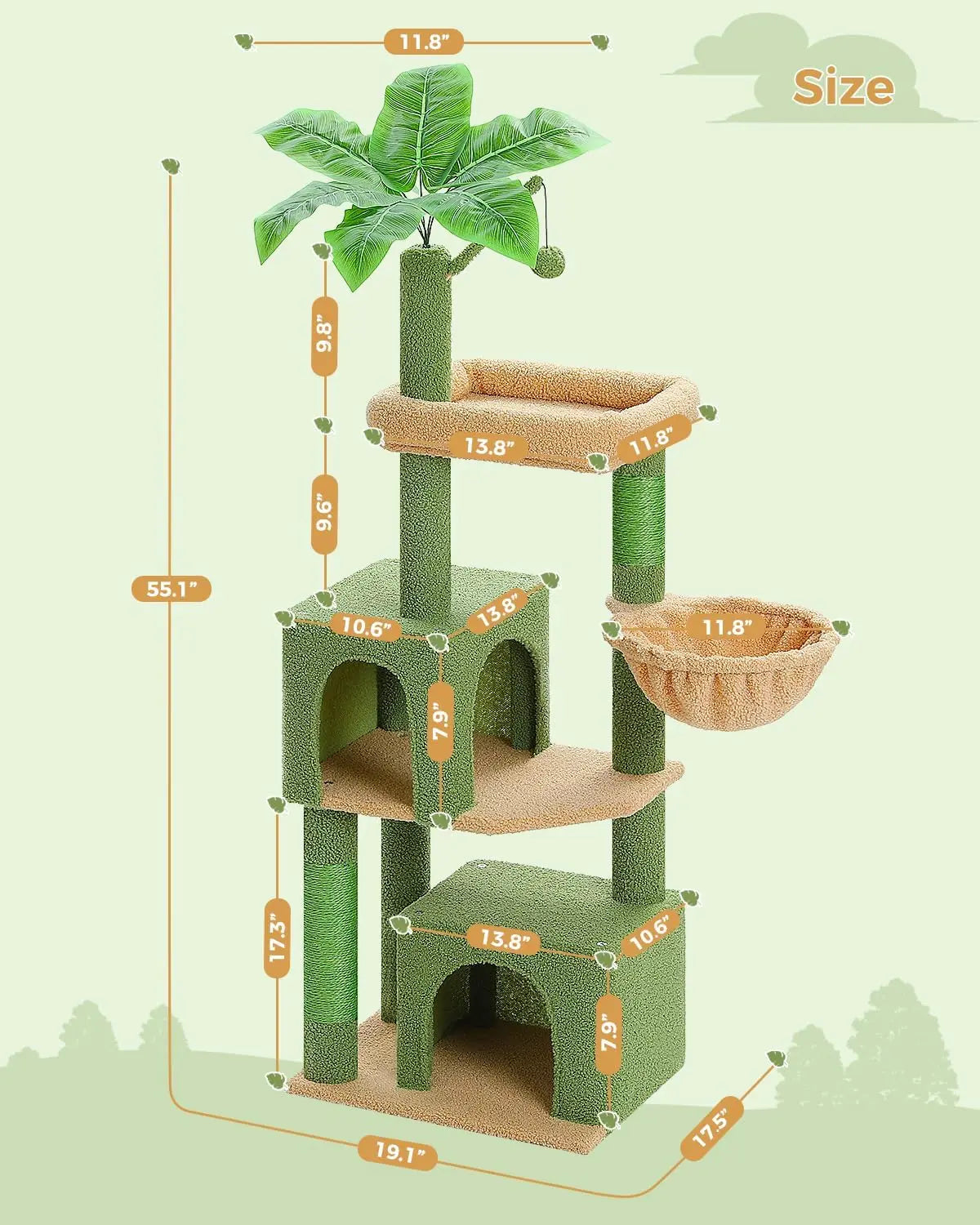 Cactus Cat Tree