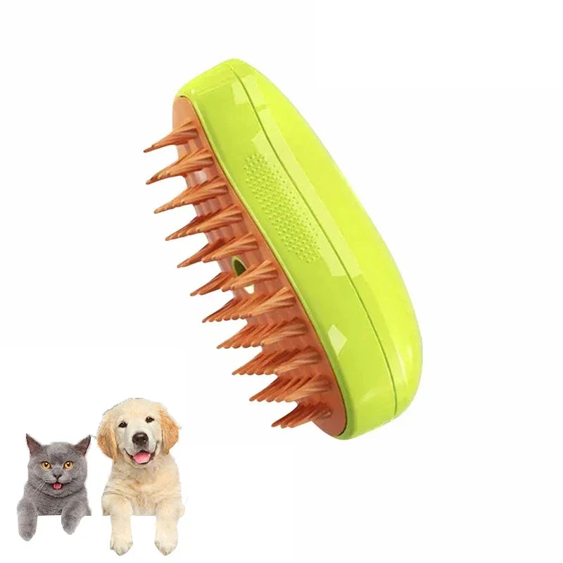 Cat Dog Steamy Brush